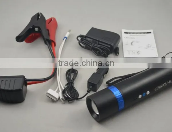 Multi-function 6000mAh Torch Jump Starter Epower L002 With Safety Hammer photo-5