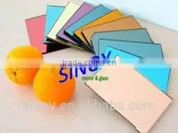 Decorative Blue Colored Mirror Glass, Blue Tinted Mirror Glass photo-3
