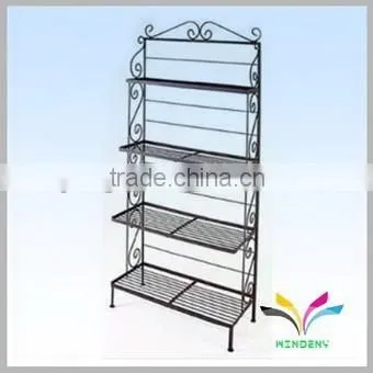 Service Advertising Equipment Wire Flooring Powder Coated Supermarket Display Shelf