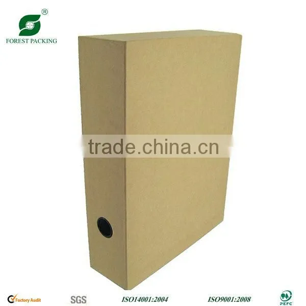 Kraft Paper File Folder Box