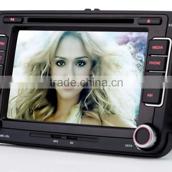 7" Car DVD/GPS Bluetooth USB SD Player For VW GOLF TIGUAN Sharan EOS Caddy Jetta SEAT photo-4