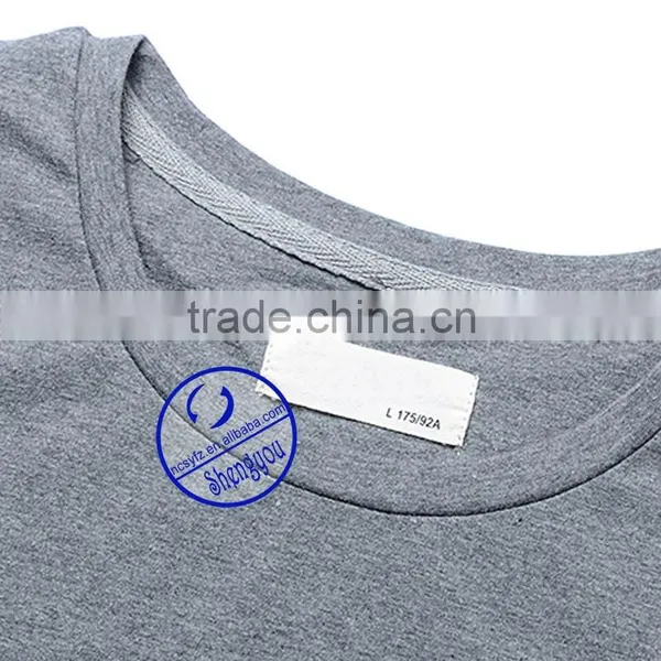 Custom Crew Neck Digital Printing Pocket t Shirt for Sublimation Printing photo-3