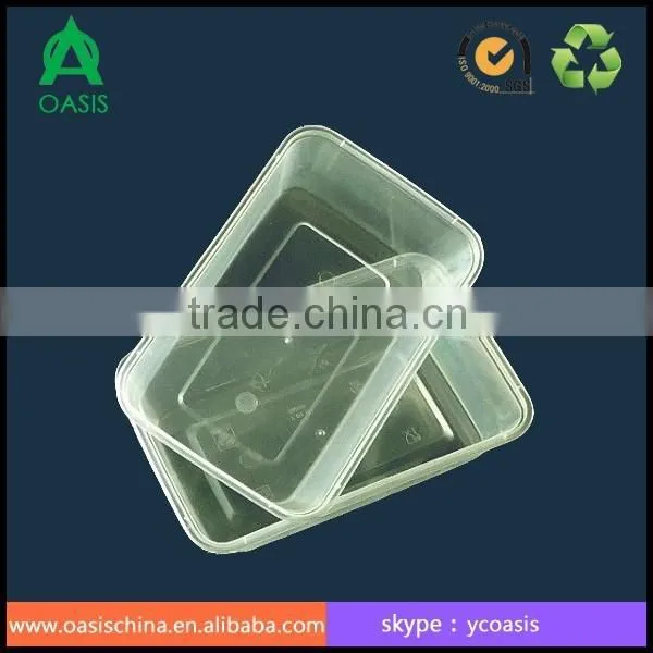 2000ML/2L PP Plastic Injection Molded Square Food Container photo-3