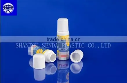 OEM Easy Open Cap Bottle With Top Sponge Bottle Liquid 50ml Plastic Bottle Label