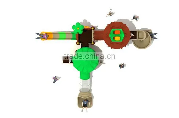 China Kids Plastic Slide for Outdoor Playground Equipment photo-4