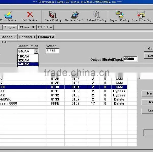 4in1 QAM IP UDP Multicast IRD(4 DVB-C RF In,4*CI,4 ASI+IP 4*MPTS*multicast Out) photo-4