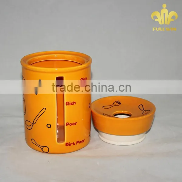 Colorful Cheap Ceramic Tin Coin Bank photo-3
