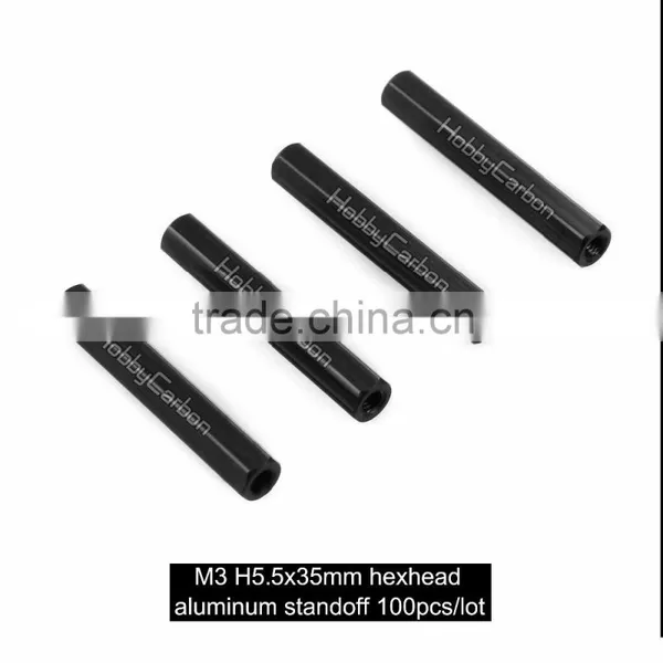 M3 H5.5x35mm Hexhead Aluminum Standoff/ Spacer/ Pillar