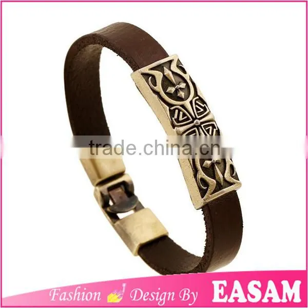 Handmade Leather Bracelet Designs Men Bracelet Leather Jewelry