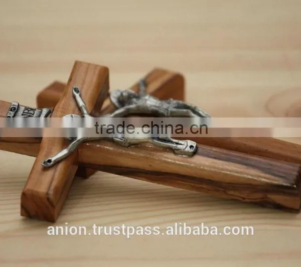 Olive Wood Small Orthodox Crucifixes photo-2