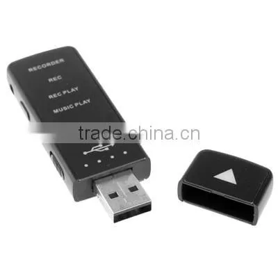 With MP3 Player Function Mini U Disk Style Digital Voice Recorder photo-5