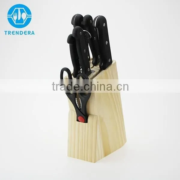 Low Price Wooden Knife Block Knife Sets photo-6