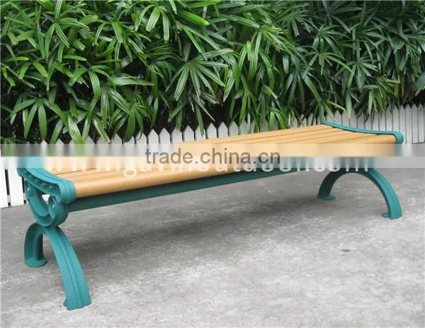 Cast Iron and Wood Garden Bench Wrought Iron Bench