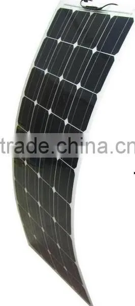 Flexible Solar Panel 150W for Greenhouse Monocrystalline Silicon Waterproof Silver Backsheet