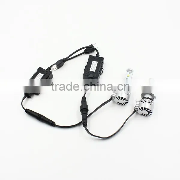 H7 72W 12000LM 6500K CRE E XHP50 LED Car Headlight Conversion Kit Fog Lamp Bulb DRL Super White Wholesale h7 Led Head Lamp photo-4