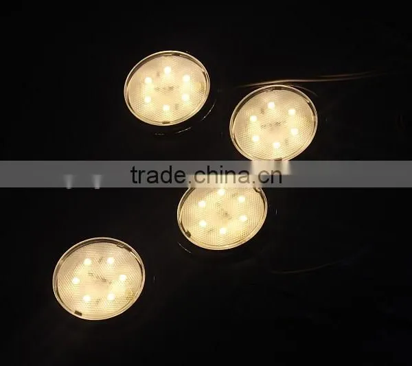 Set of 4 LED Kitchen Lighting Fixtures / 5Watt Warm White LED Kitchen Lighting Fixtures (Surface & Recessed Mount) photo-3