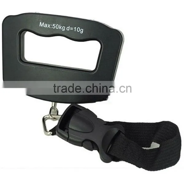 50kg/10g Portable LCD Digital Pocket Scale Electronic Hanging Luggage Weight photo-3