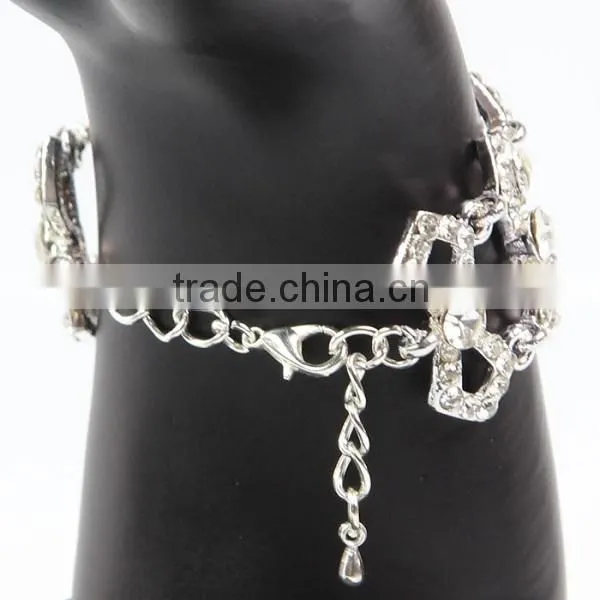 Handmade Magnetic Rhinestone Bracelets For Women photo-2