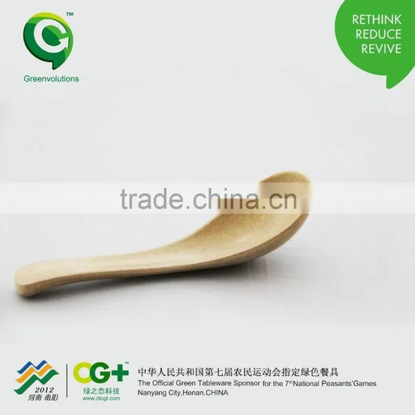 Organic Rice Husk Fiber Eco-friendly Health Spoon photo-2
