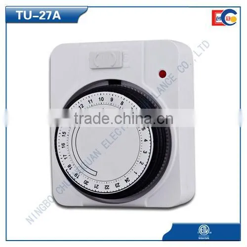 USA Mini Plug With Timer Clock Switch