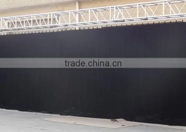 Trade Show Use Motorized Wireless Electric Curtain Electric Curtain Track photo-2
