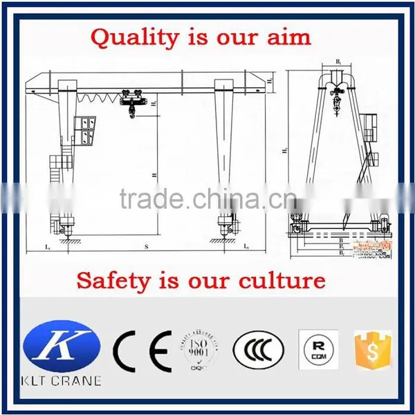 Single Girder Portal Gantry Crane photo-4