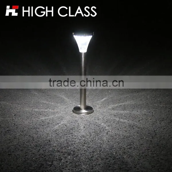 Outdoor Waterproof Stainless Steel PMMA Garden Lamp Sensor LED Solar Lawn Light photo-5