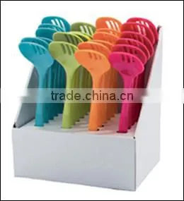 PDQ Pack 100% Melamine Slotted Spoon