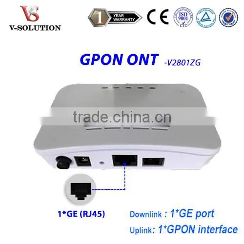 CE Certification Mini White Case Realtek Chipset High Speed 1GE GPON ONU photo-3