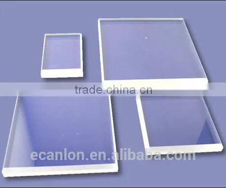 Customize Size Clear Solid Acrylic Cube Block photo-3