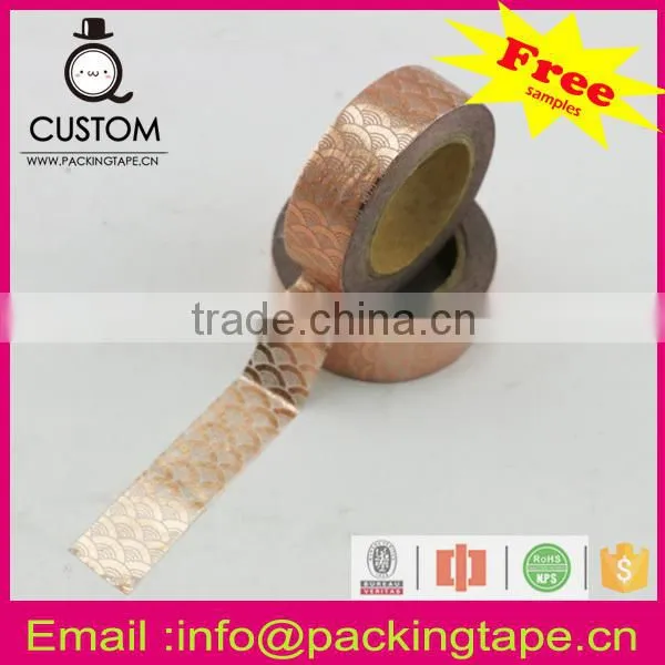 Professional Gold Print Paper Tape Wholesale photo-2