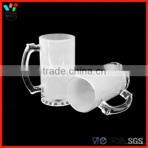 Personalized Photo Printing 16oz Blank Cup/mug Sublimation Beer Glass