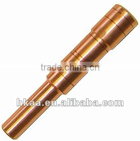 customized copper reducing shaft pin, copper shaft