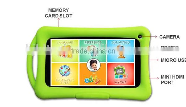 Unbreakable Protective Shell With Handle Kid Shock Proof Silicone Kids 7'' Tablet Case photo-4
