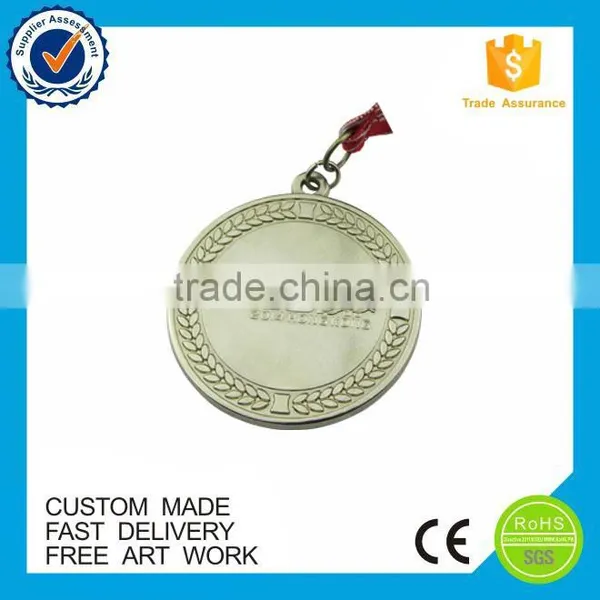 OEM Eco-friendly Metal Souvenir Custom Silver Sport Medal photo-2