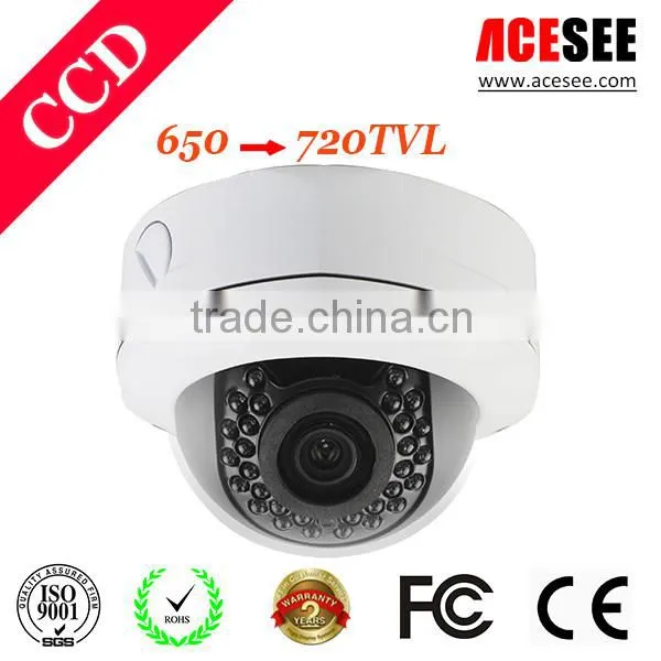 ACESEE Color 1/3" SONY CCTV Outdoor IP66 Vandalproof IR Dome Camera photo-2