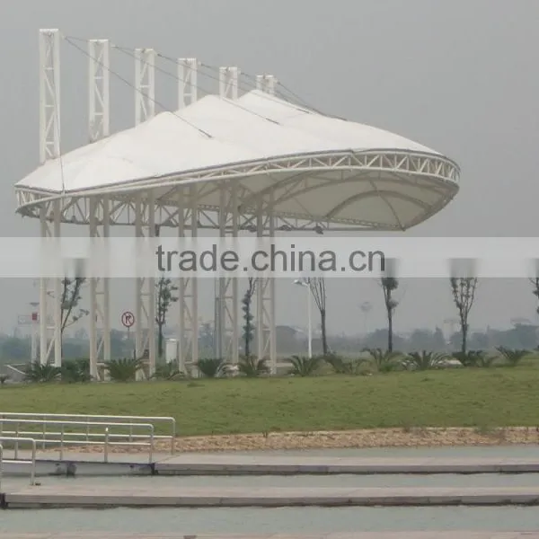 Tensile Fabric Architecture Roofing System With Umbrella Cover Chukah PTFE Fabric photo-3