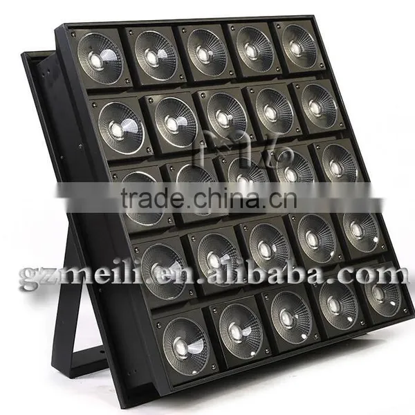 LED RGB 30W COB 5X5 BLINDER MATRIX AUDIENCE BACKGROUND STAGE LIGHT QUALITY LIGHT WEDDING LIGHT photo-3