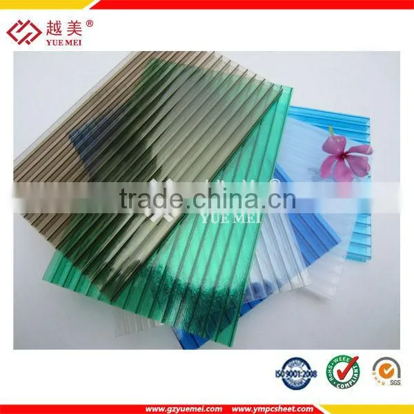 Hollow Construction Plastic Poly Carbonated Sheet
