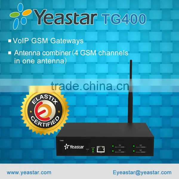 Yeastar TG400 Asterisk VoIP GSM Gateway With 4 GSM Ports