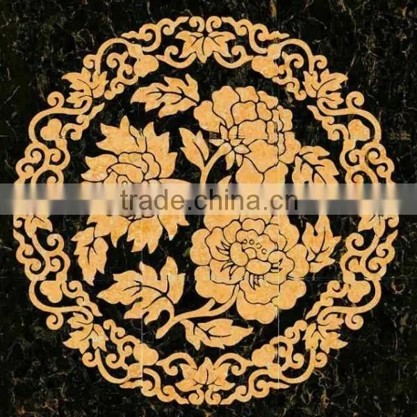 Flooring tile round mosaic waterjet medallion floor patterns