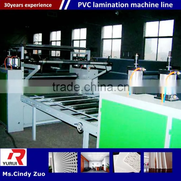 Small Capacity Gypsum Ceiling Board Making Machine/pvc Laminated Gypsum Ceiling Board Making Machine photo-5