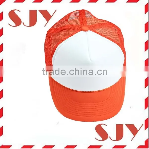 Various Color Cap Sample Free 100%polyester Blank Trucker Cap photo-2