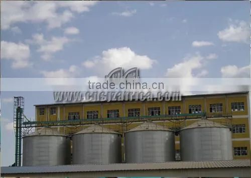 hopper bottomed steel silo