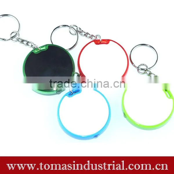 Supply Custom Plastic Round Led Keychain Light--Top Top Selling photo-4