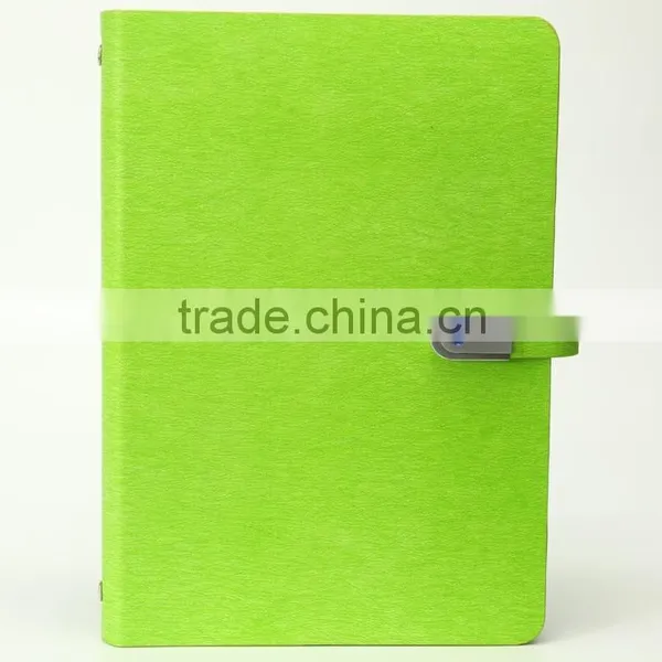 High Quality A5 PU Business Notebook With USB photo-2