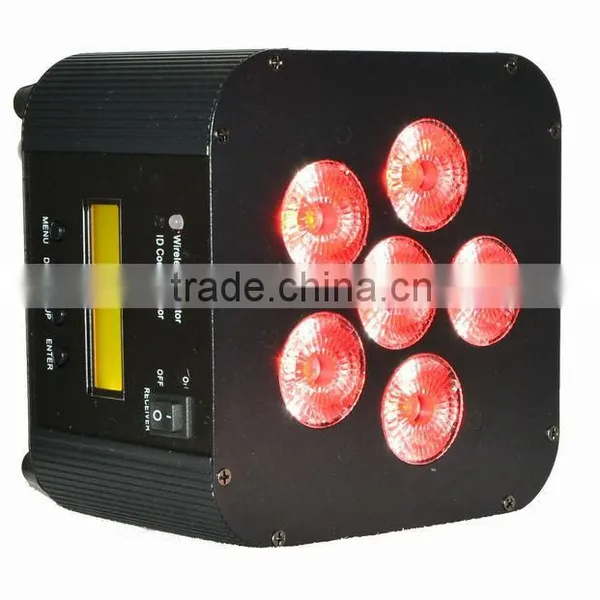6*15W 5 in 1 RGBWA Led Battery Dmx photo-2