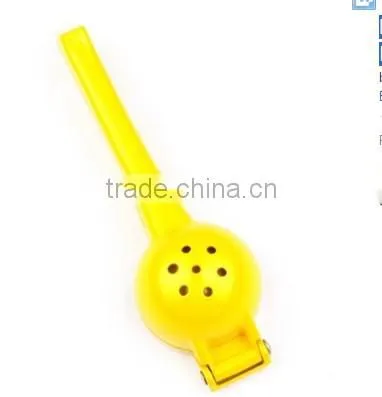 LEMON SQUEEZER MACHINE -Pressed Juice Machine-Yellow-Aluminum-Hand Helded photo-2