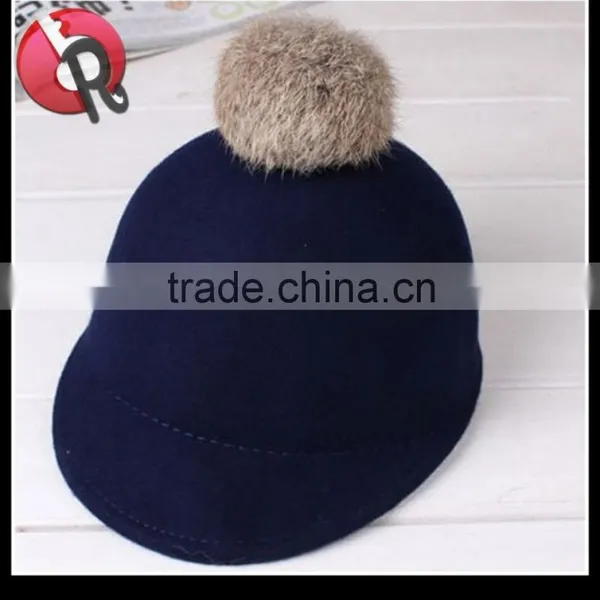 New Hot Sell Wool Felt Kids Winter Hat photo-6