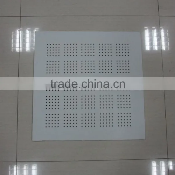 Perforated Pvc Gypsum Ceiling Tiles / Perforated Pvc Gypsum Ceiling / Perforated Pvc Gypsum Tile
